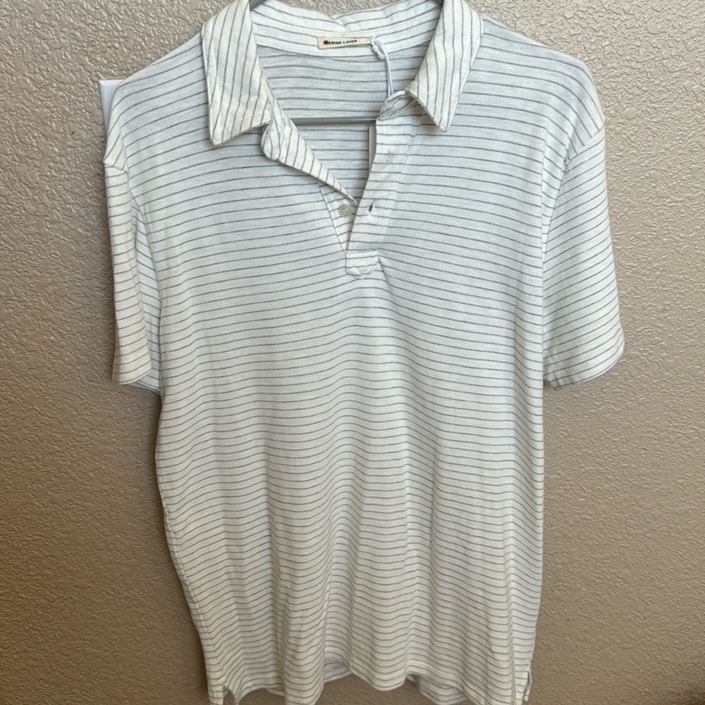 NWT - Marine Layer Polo Sz Small